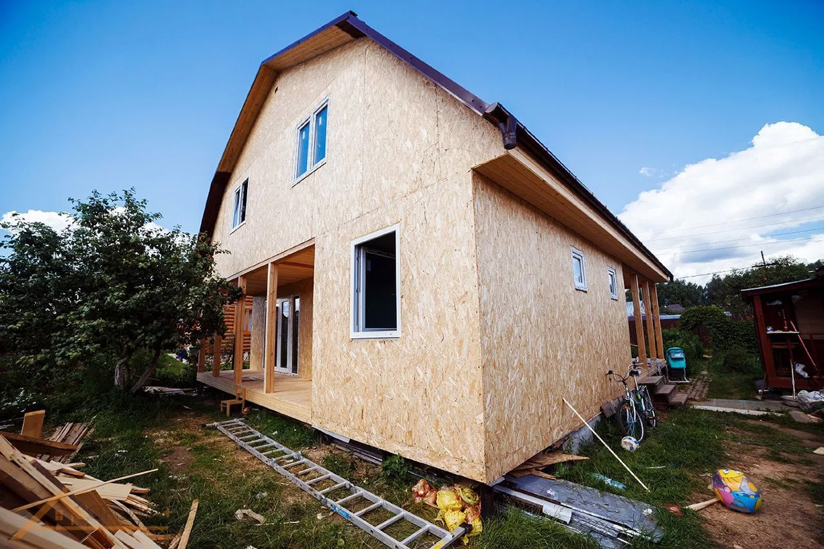 Чем быстро и дешево обшить деревянный дом снаружи